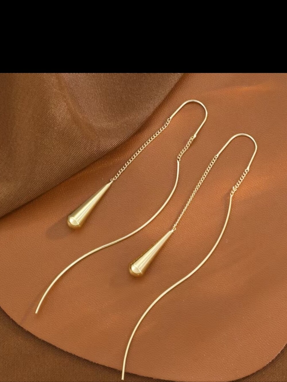 Macys 18 Kt Gold Plated Earrings